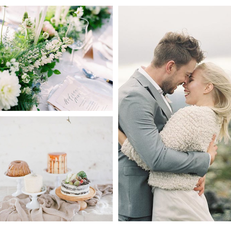 NORD AND MAE | NORDIC AND GREEN WEDDING